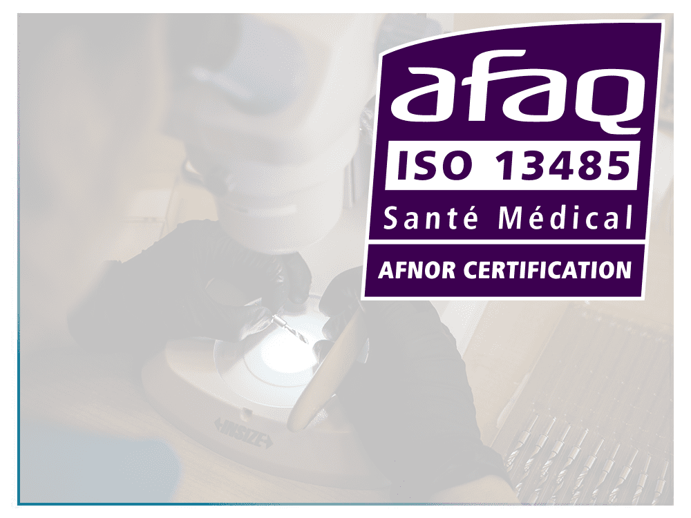 PRECXIS - Certification AFAQ ISO 13485